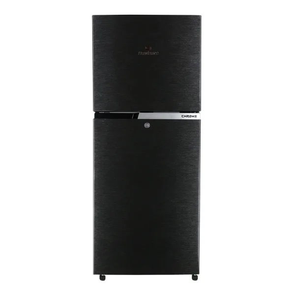 Dawlance 9173WB Chrome Hairline Black Double Door Refrigerator